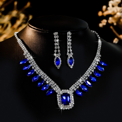 Elegant Banquet Dress Necklace Set for Women | Stylish Luxury Jewelry Suit for Parties & Weddings