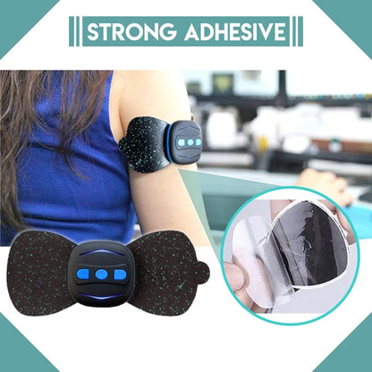 Portable Mini Neck Massager Stickers – Cervical Vertebra Physiotherapy Device