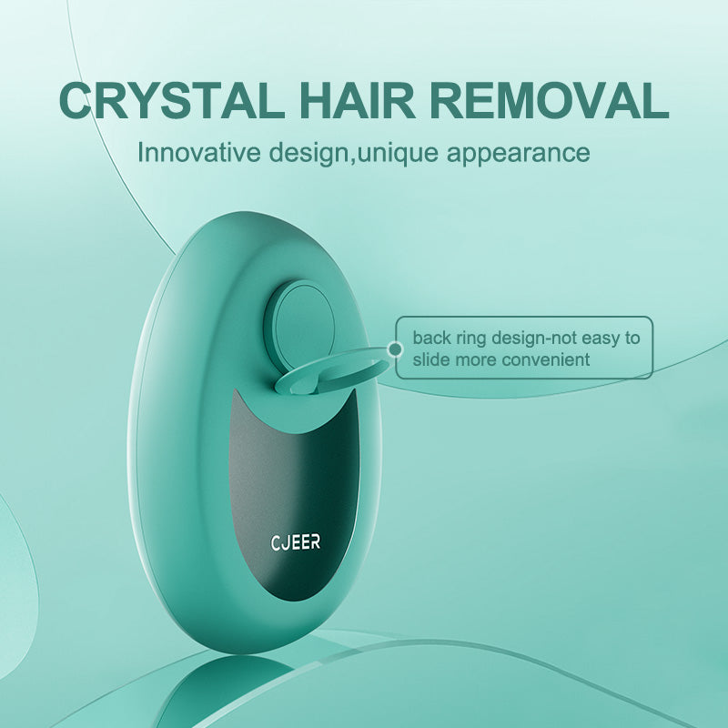 Reusable Crystal Hair Removal Tool – Painless Hair Eraser & Exfoliator for Smooth Legs, Arms & Body