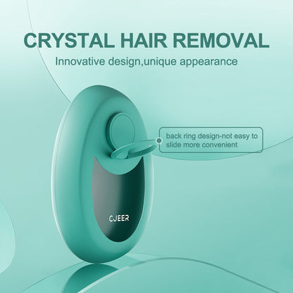 Reusable Crystal Hair Removal Tool – Painless Hair Eraser & Exfoliator for Smooth Legs, Arms & Body