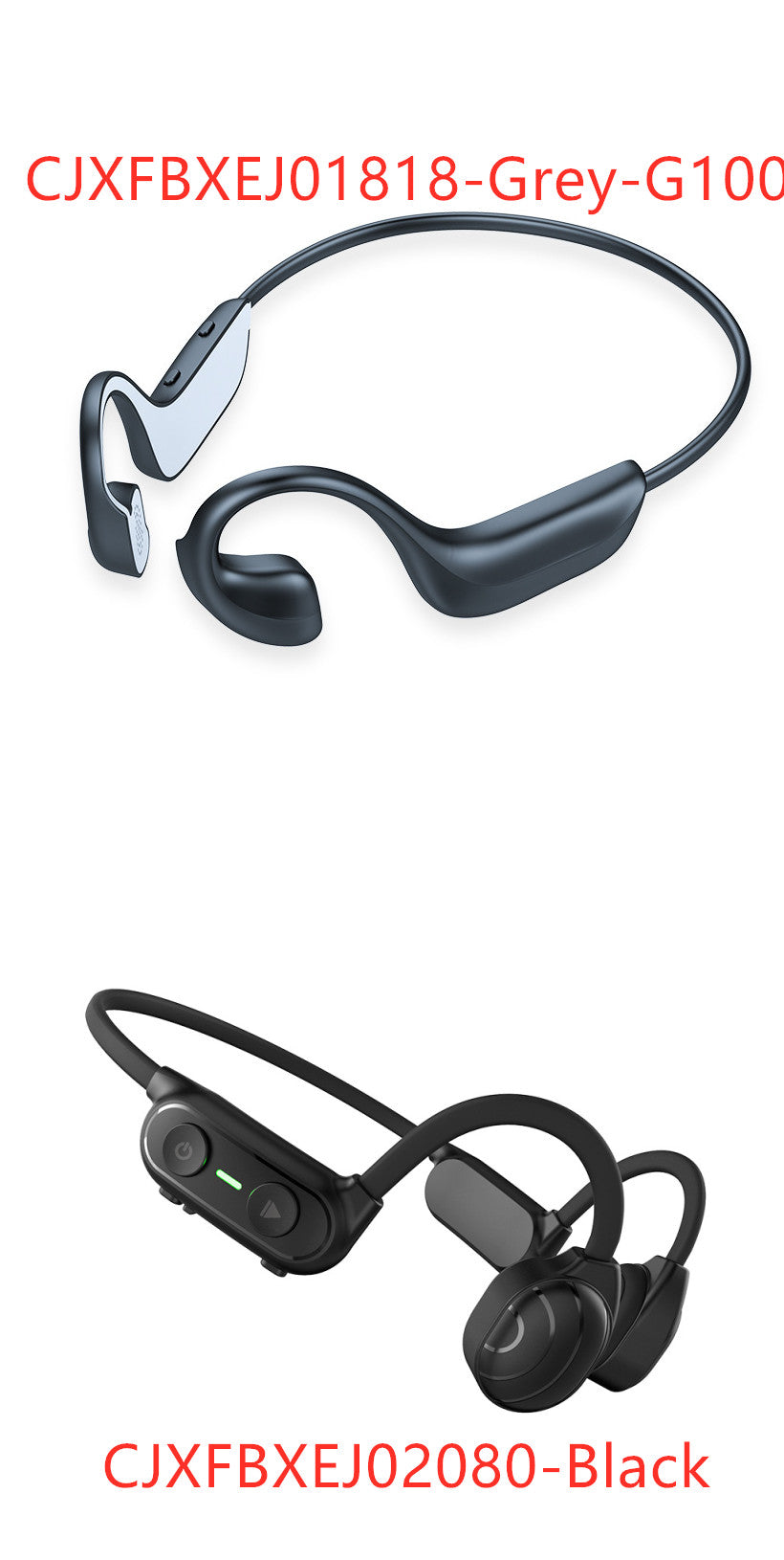 Bone Conduction Wireless Headset – Bluetooth Sport Headphones for Running, Driving & Office Use